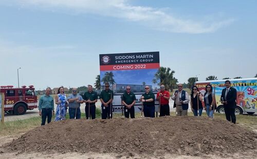 Realizan ceremonia de inicio construcción de Siddons-Martin Emergency Group en Texas
