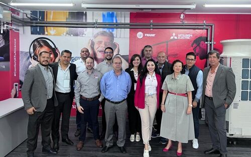 Trane Mitsubishi acerca la tecnología de la industria HVAC&R en el Centro de Capacitación de Guadalajara