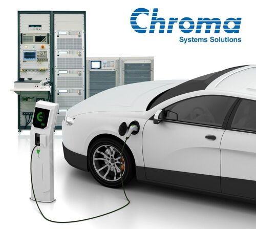 La prueba en línea de producción para estaciones de carga de autos eléctricos de alta potencia de Chroma ayuda a construir ciudades sostenibles