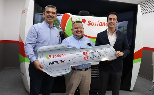Soriana adquiere simulador de APEX para capacitar a sus transportistas 