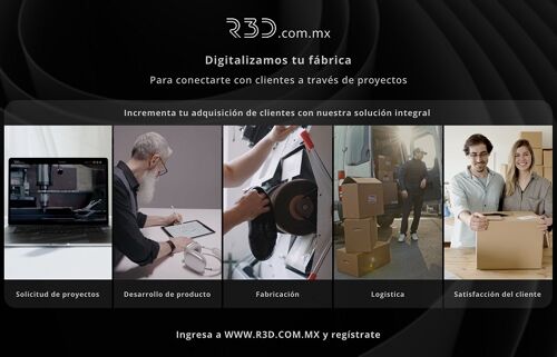 R3D, el Alibaba de la manufactura 