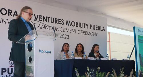 Indorama Ventures anuncia inversión por 600 mdp en Puebla para la producción de bolsas de aire