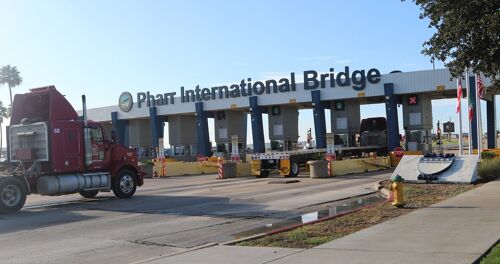 Televisiones, principal artículo de importación a través de Pharr International Bridge