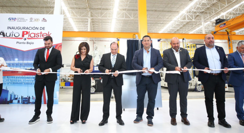 Inauguran planta Auto Plastek en Guanajuato