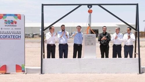 Llega más inversión de autopartes a Durango: Cofatech coloca primera piedra