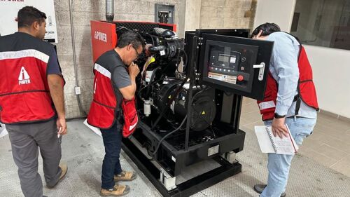 Inauguran centro de servicio técnico para generadores de energía