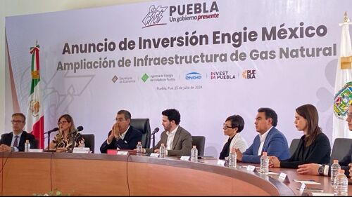 Engie México anuncia inversión de 1,195 mdp en Puebla
