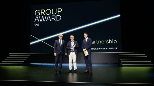 LG recibe galardón de Grupo Volkswagen