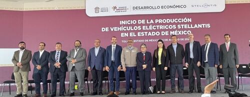 Stellantis México inicia producción de vehículos eléctricos en Edomex