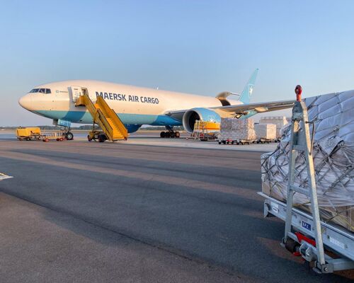 Rutas aéreas logísticas facilitan la cadena de suministro para industrias y empresas: Maersk