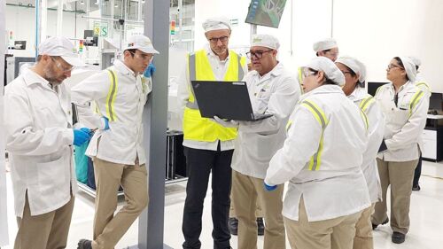 Visita de Nicolas Diehl a Valeo Brain División Juárez impulsa la innovación y fortalece la conexión global
