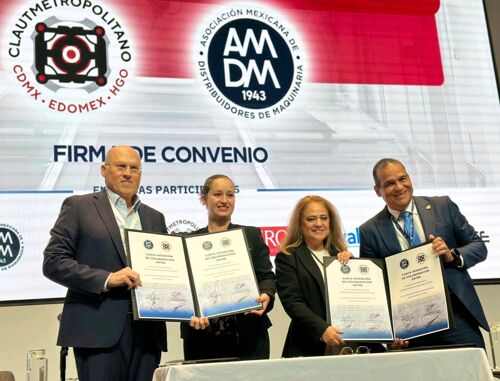 ClautMet y AMDM firman convenio de colaboración para enlazar industria automotriz y metalmecánica