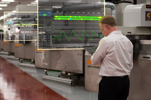 Plataforma de datos de fabricación inteligente para control de procesos industriales
