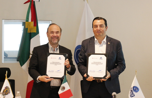 UVEG y Santander Universidades firman convenio para impulsar la educación superior