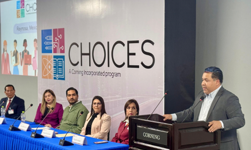 Corning impulsa a las nuevas generaciones de mujeres líderes en STEM desde Reynosa con “Choices”