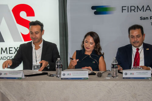 AMDM y AMAS firman convenio para impulsar modelos integrales de transformación industrial