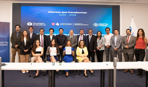 El Tecnológico de Monterrey y SEDECO firman convenio de colaboración para consolidar el ecosistema de innovación en el sur de la CDMX