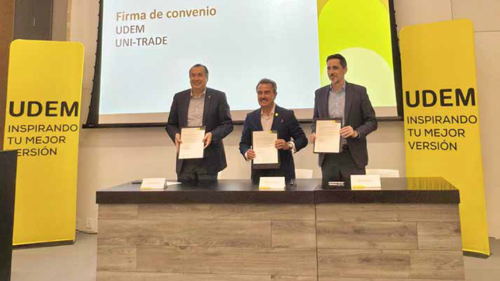 Grupo Uni-Trade y UDEM firman convenio para impulsar nueva generación de líderes en comercio y logística
