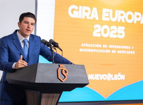 Nuevo León capta 2 mil mdd en inversiones durante gira por Europa