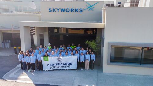 Obtiene Skyworks certificación automotriz global IATF