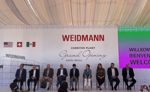 Weidmann inaugura nueva planta en Coahuila con inversión de 30 mdd
