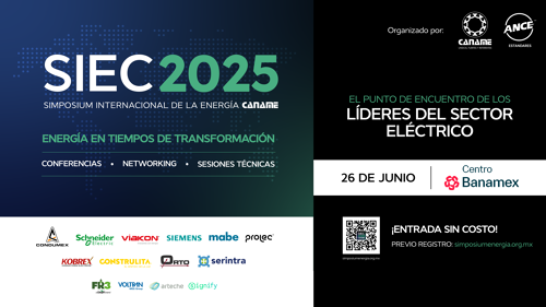 CANAME anuncia el Simposium Internacional de la Energía 2025: Energía en tiempos de transformación