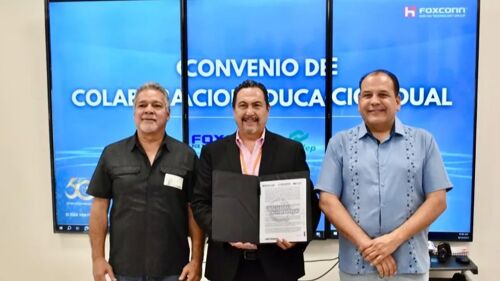 Conalep y Foxconn impulsan el talento joven en semiconductores y electromovilidad en Chihuahua