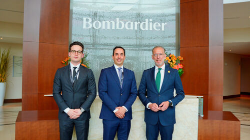 Querétaro y Bombardier refuerzan alianza aeroespacial desde Montreal