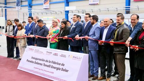 Tonalli: la primera fábrica de paneles solares en México inicia operaciones en Puebla