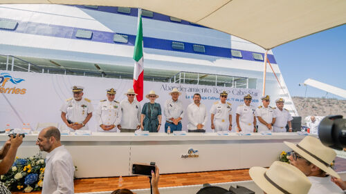 Baja Ferries inaugura ferry más grande de Latinoamérica; mejorará conectividad en el Pacífico