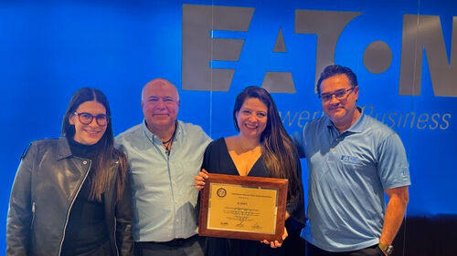 Eaton CPDI México recibe el distintivo “Esmeralda” de ICREA