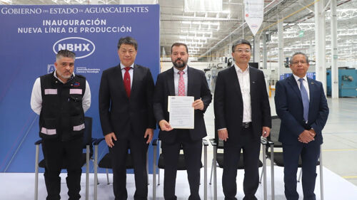 NBHX invierte en Aguascalientes para producir componentes de vehículos eléctricos y de alta gama