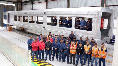 El 72% de un tren de Alstom México está hecho con partes mexicanas
