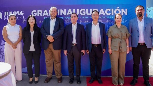 Julong inaugura en Coahuila su primera planta fuera de China para producir plásticos modificados